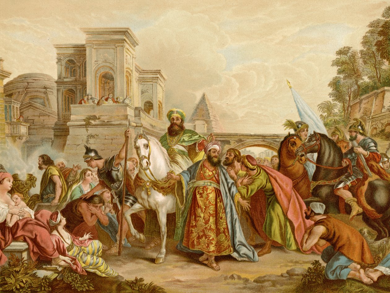 Mordokais triumf av Francois de after Troy