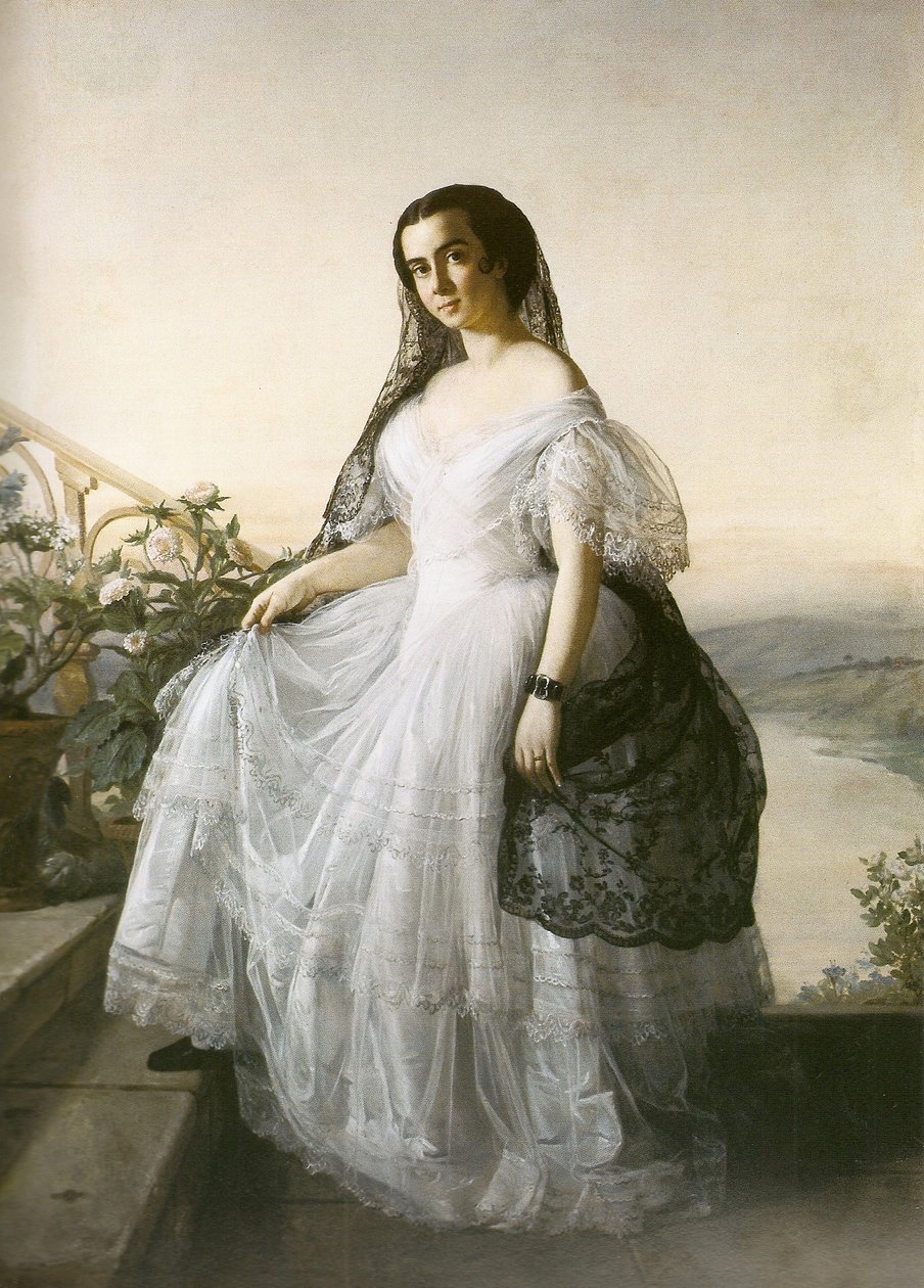 Portrait of a Woman  av François Auguste Biard