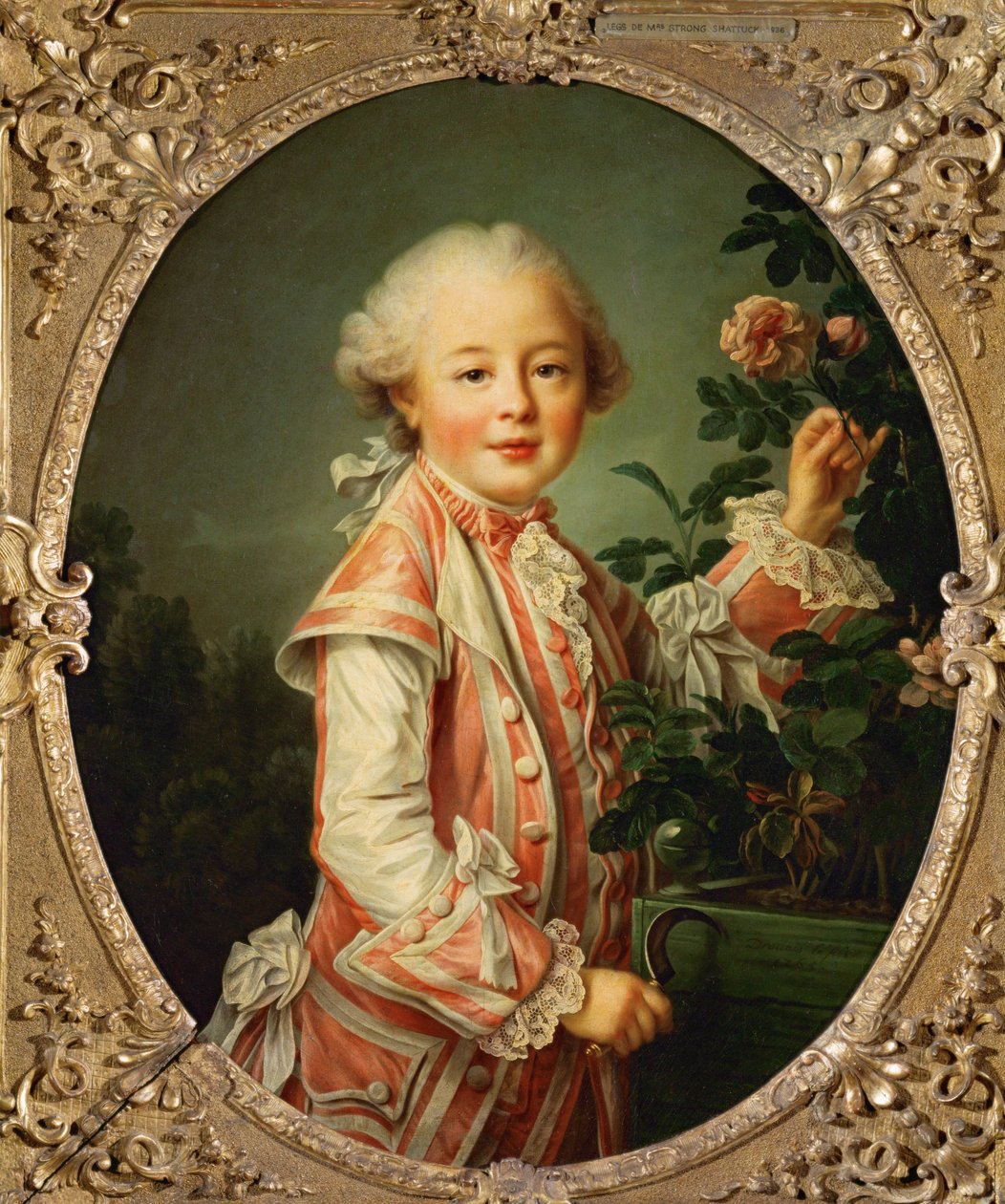 Greven av Nogent... av Francois Hubert Drouais