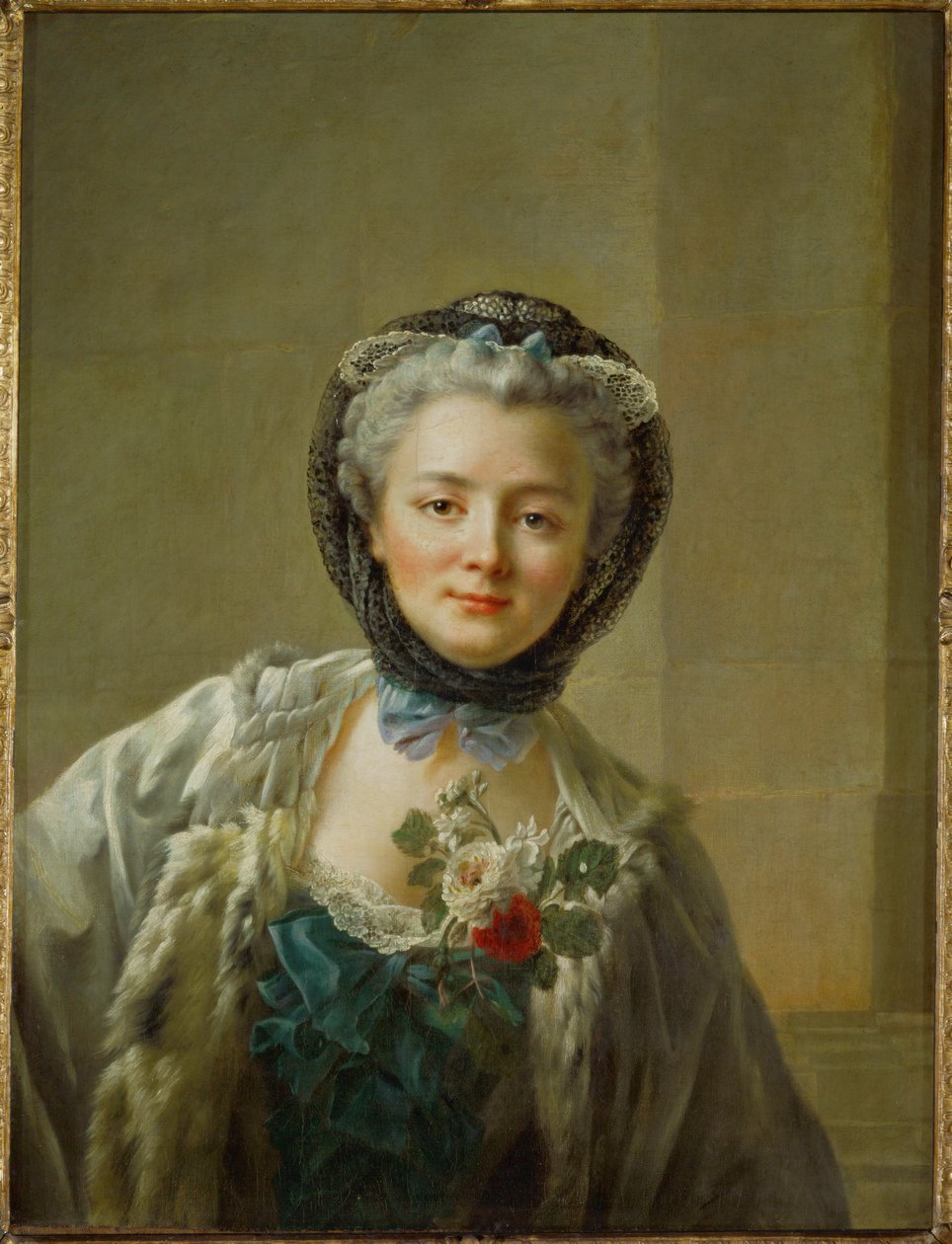 Fru Drouais, född Anne-Francoise Dore av Francois Hubert Drouais