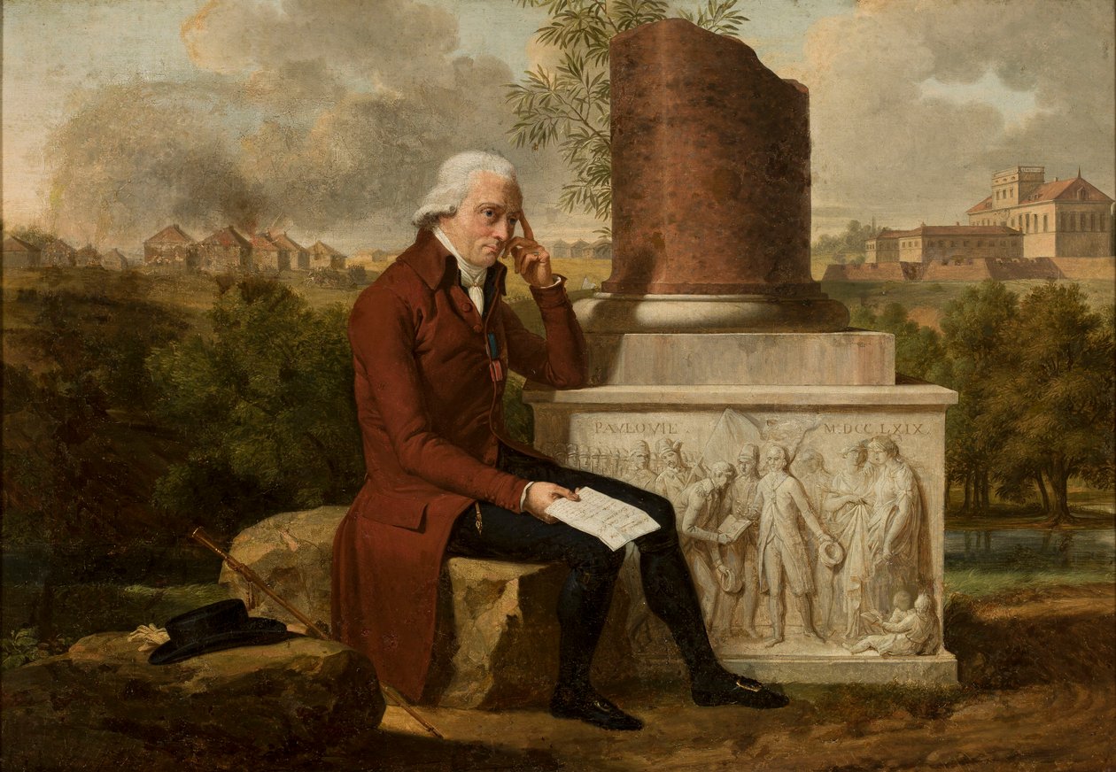 Porträtt av Ksawery Brzostowski (1739-1827) av Francois-Xavier Fabre