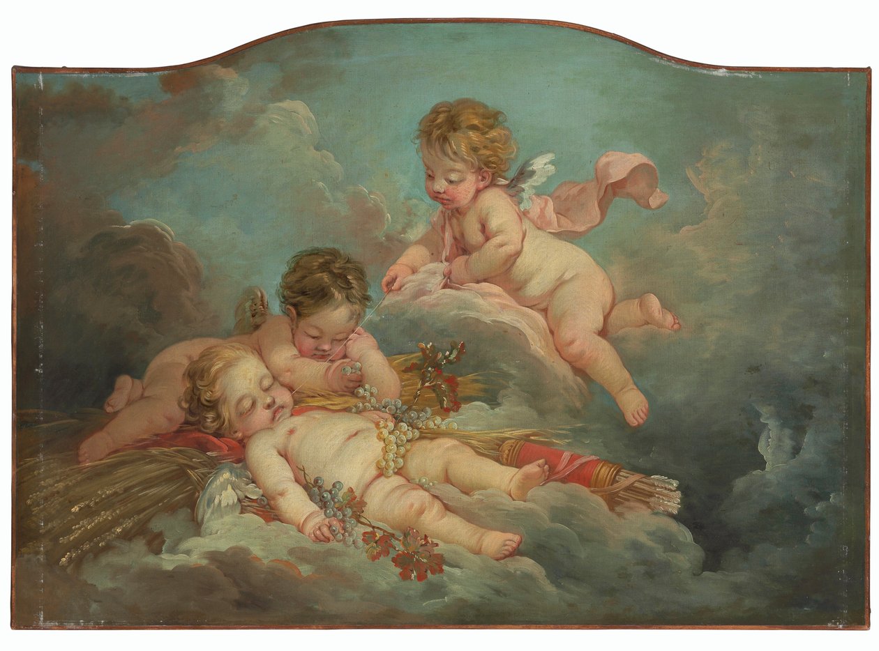 En allegori över jorden av François Boucher