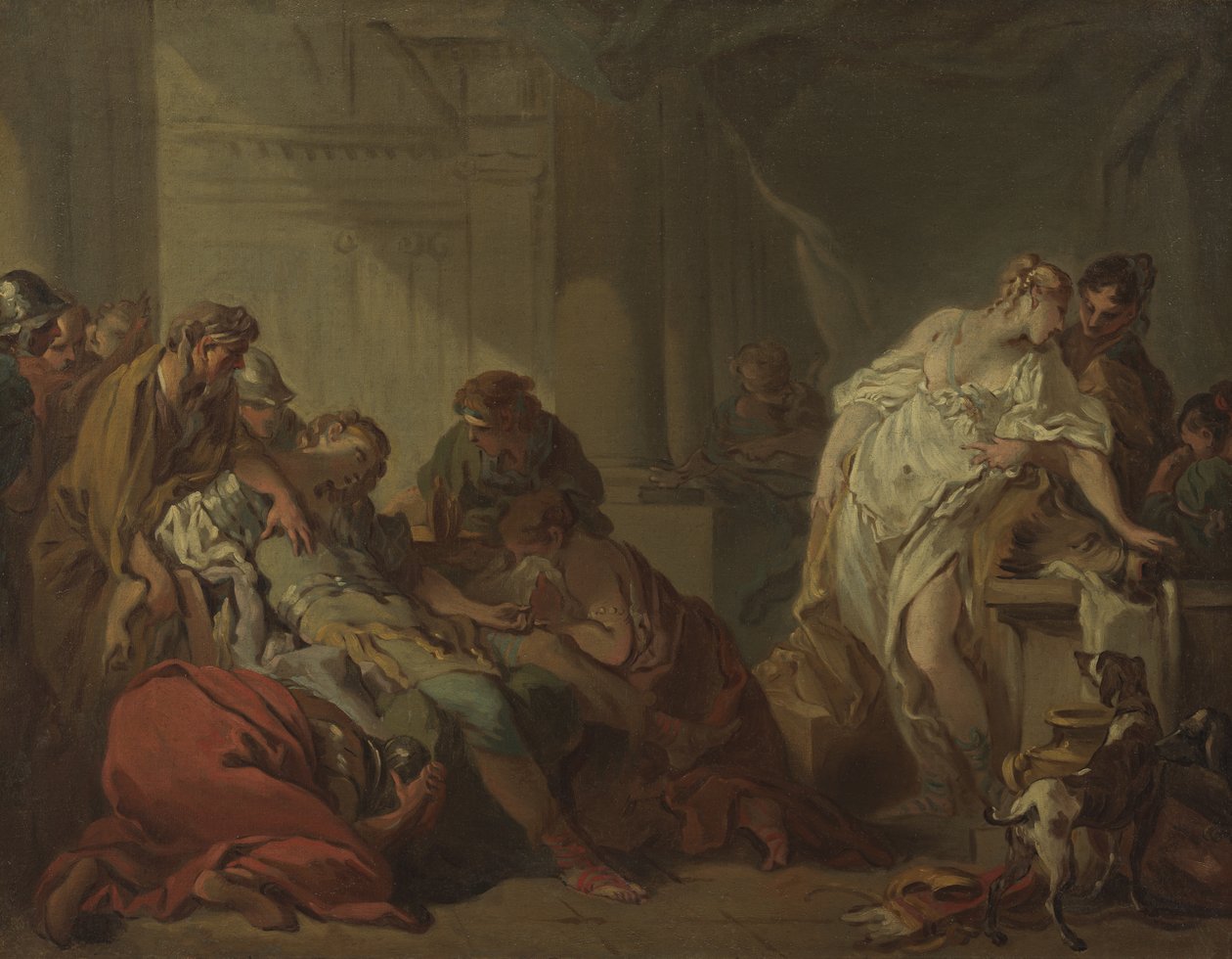Meleagers död av François Boucher
