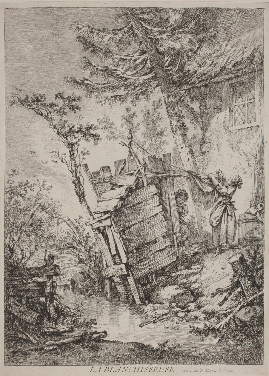 Tvätterskan av François Boucher