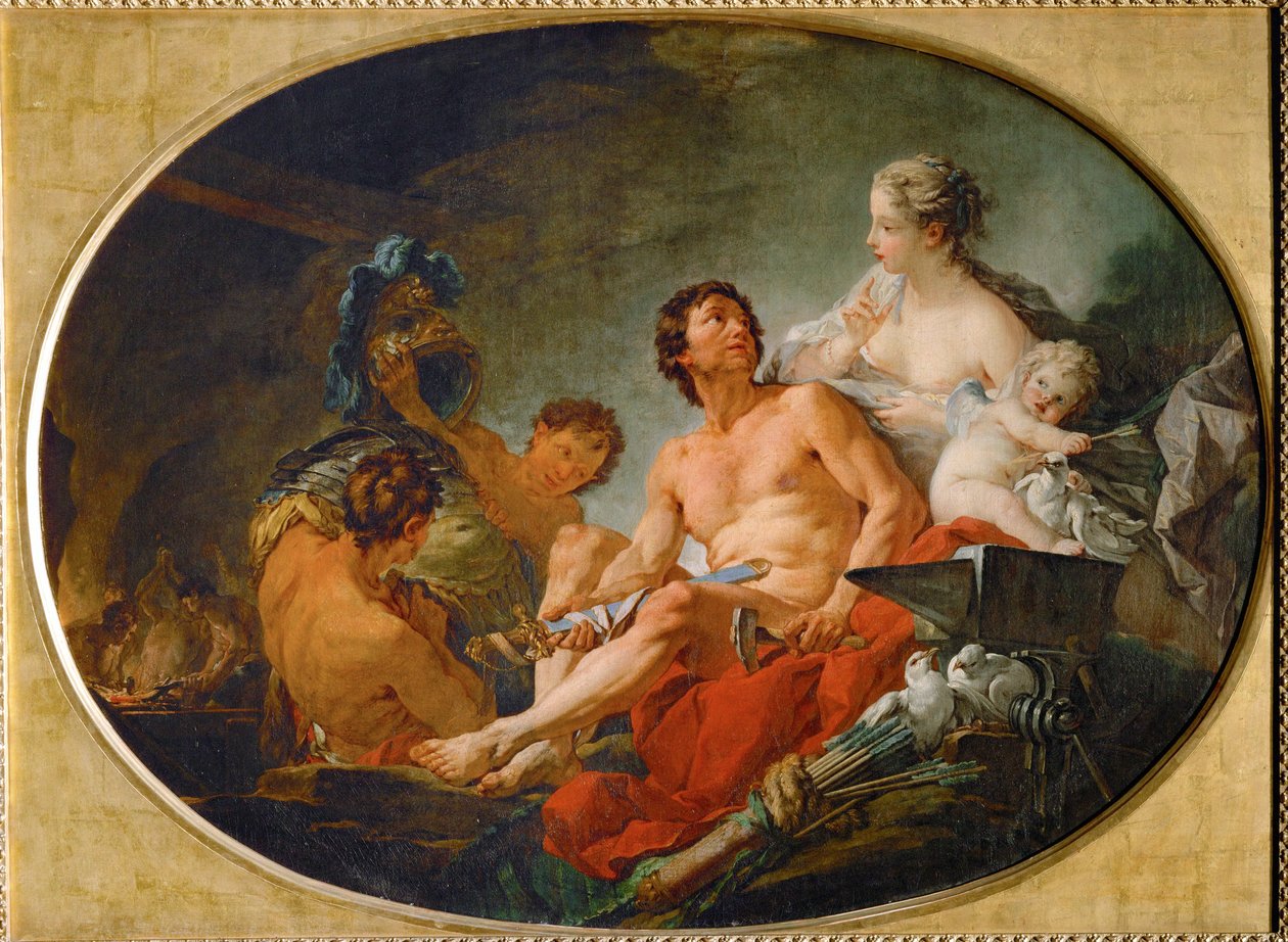 Vulcains smedjor - Vulcans smedja ... av François Boucher