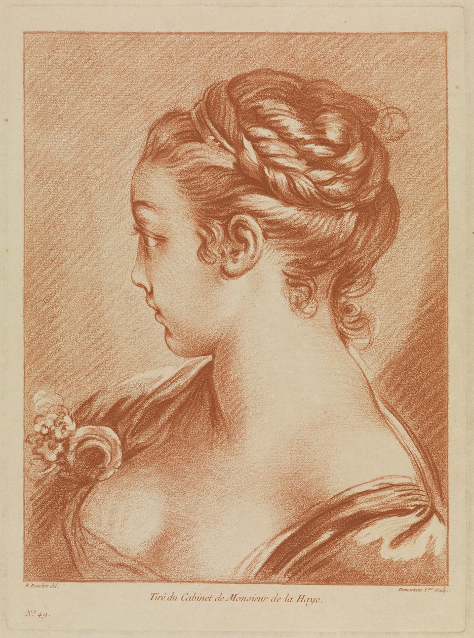 Flickbyst av François Boucher