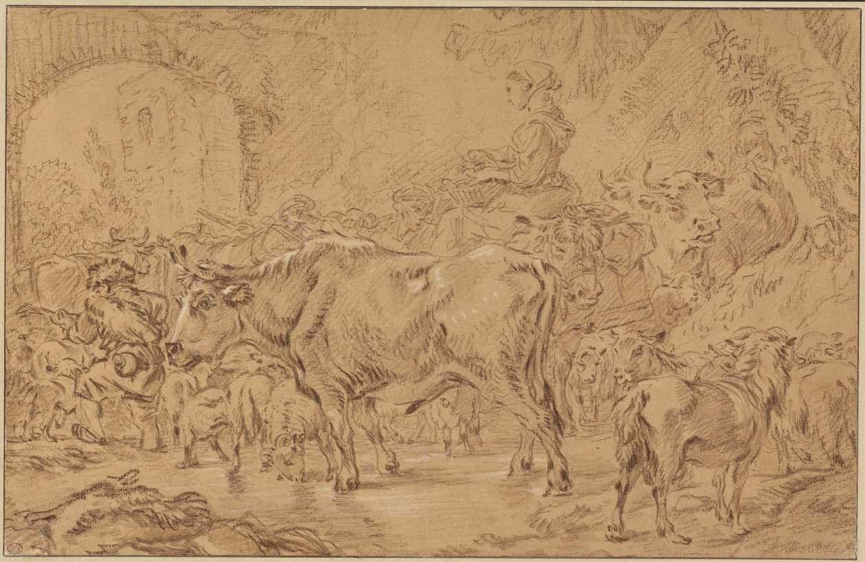 Återvänd till flocken av François Boucher