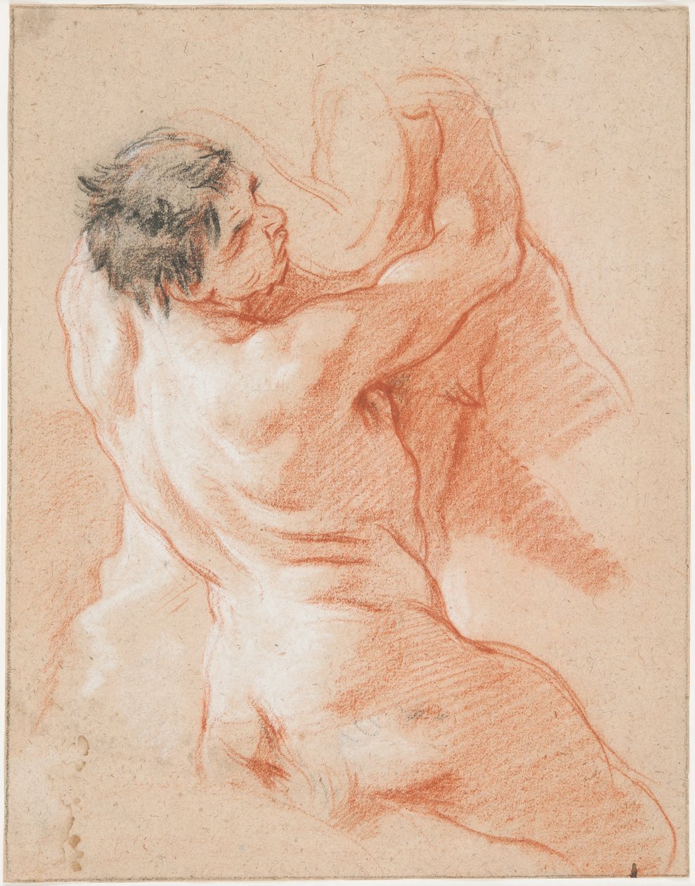En studie av Triton av François Boucher