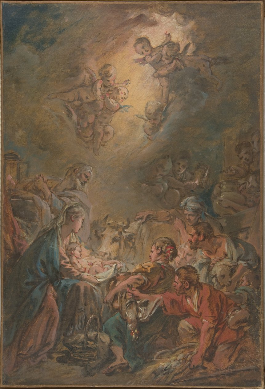 Herdarnas tillbedjan av François Boucher