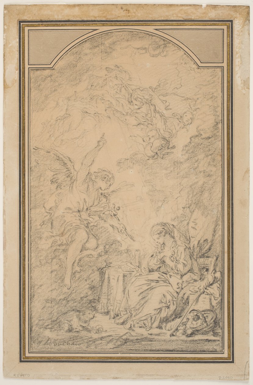 Bebådelsen av François Boucher