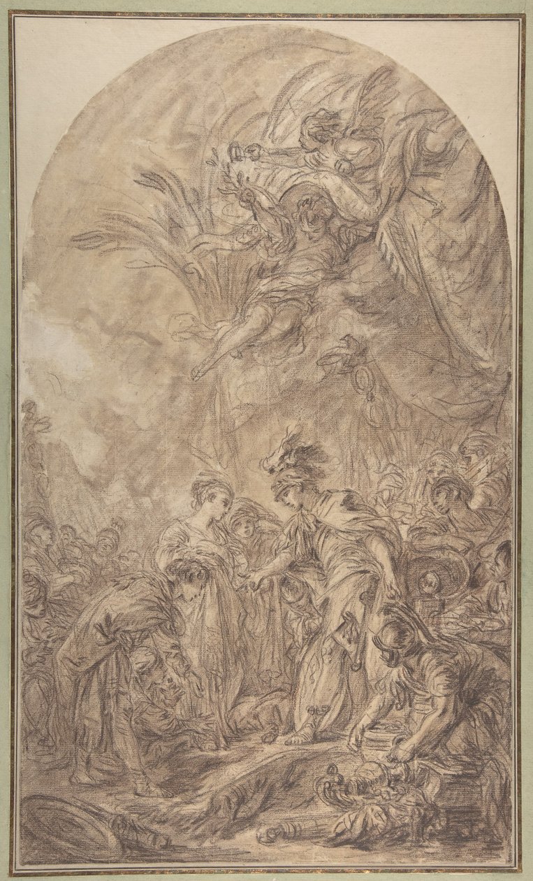 Scipios återhållsamhet av François Boucher