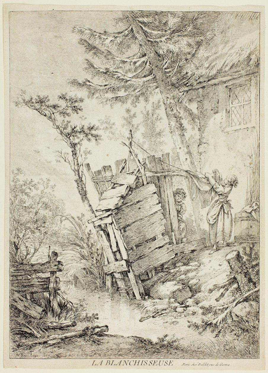 Tvätterskan av François Boucher