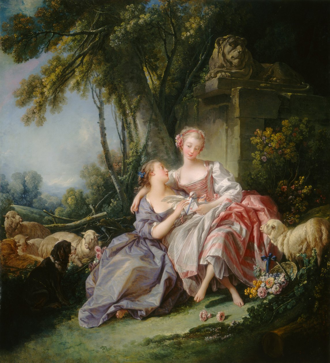 Kärleksbrevet av François Boucher