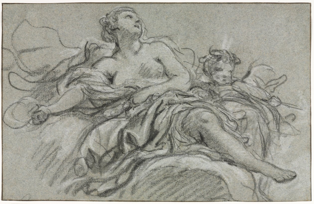 Venus och Amor av François Boucher