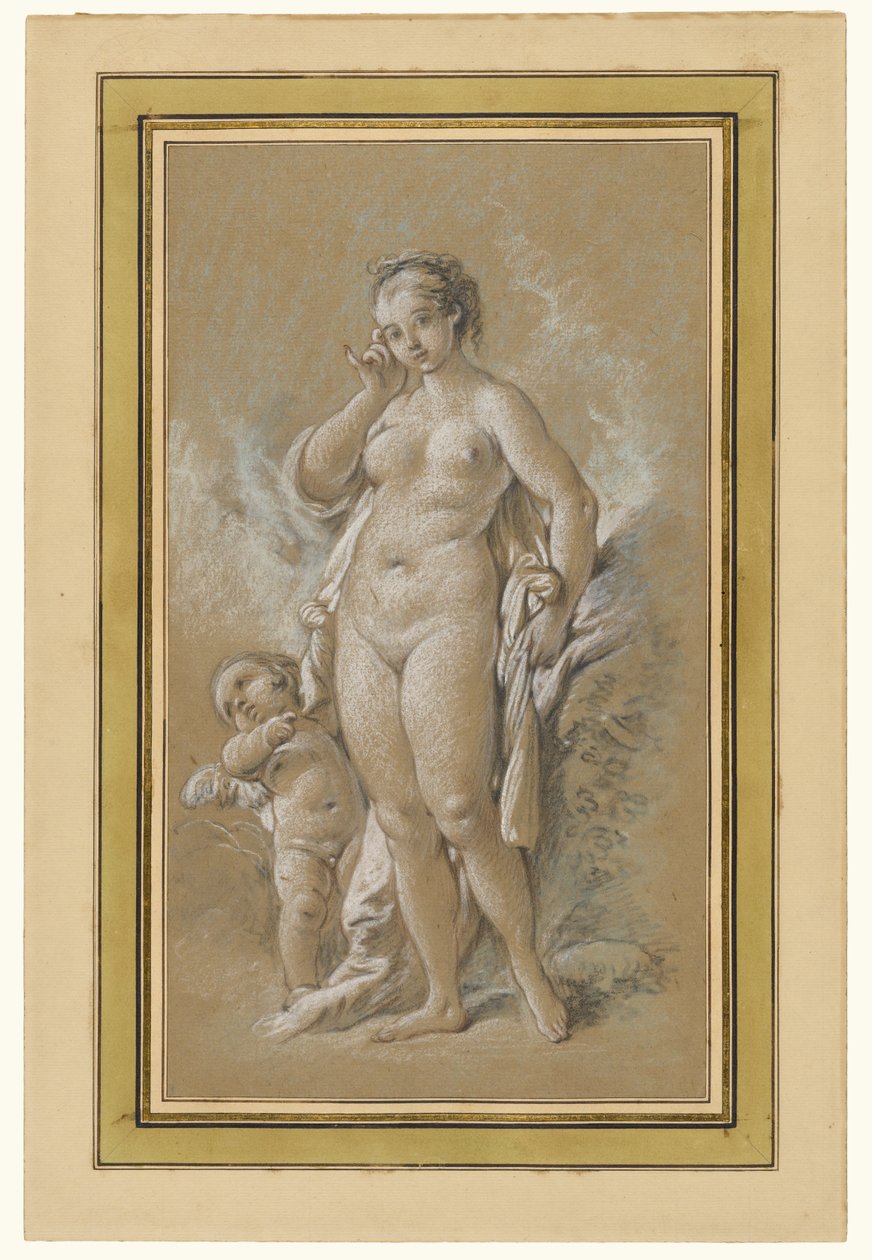 Venus och Cupido av François Boucher