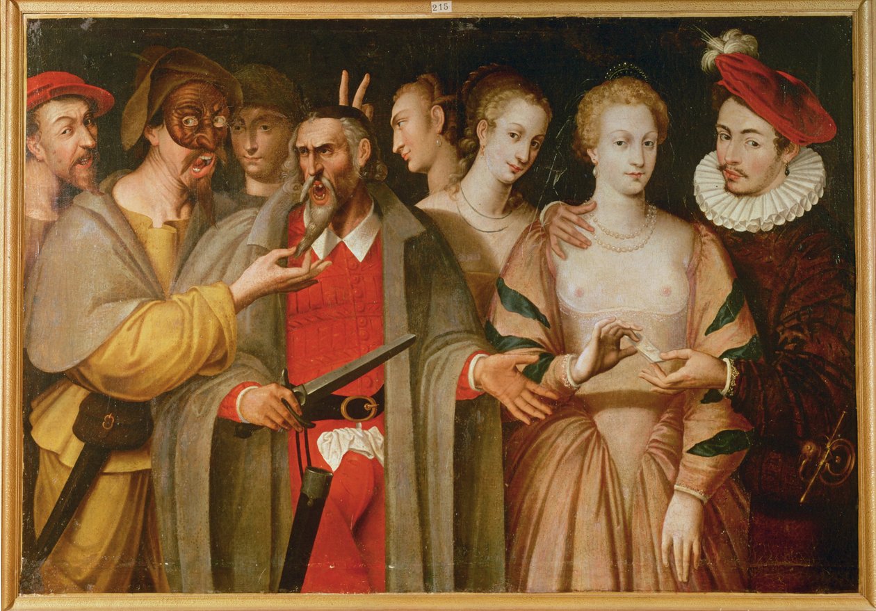Karaktärer från Commedia dell