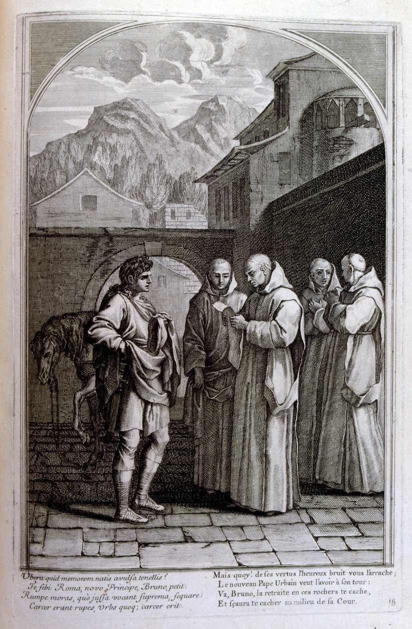 Gravyr av Francois Chauveau 1680 