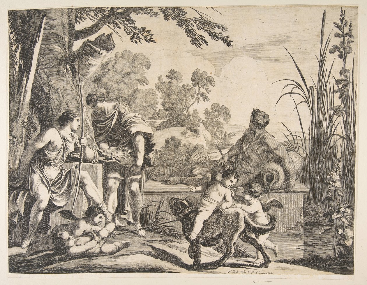Ovanför Ager och Atlanta, ೧೬೪೩. av Francois Chauveau