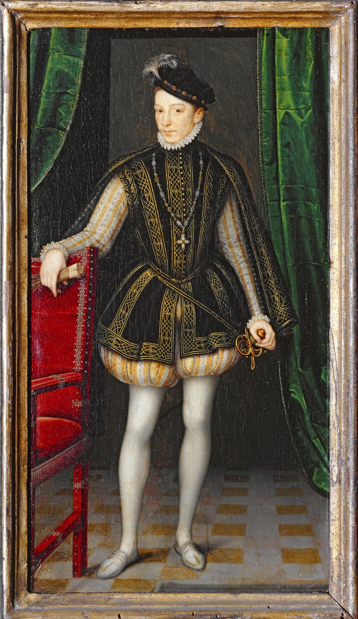 Charles IX, roi de France - Charles IX, kung av Frankrike ... av François Clouet