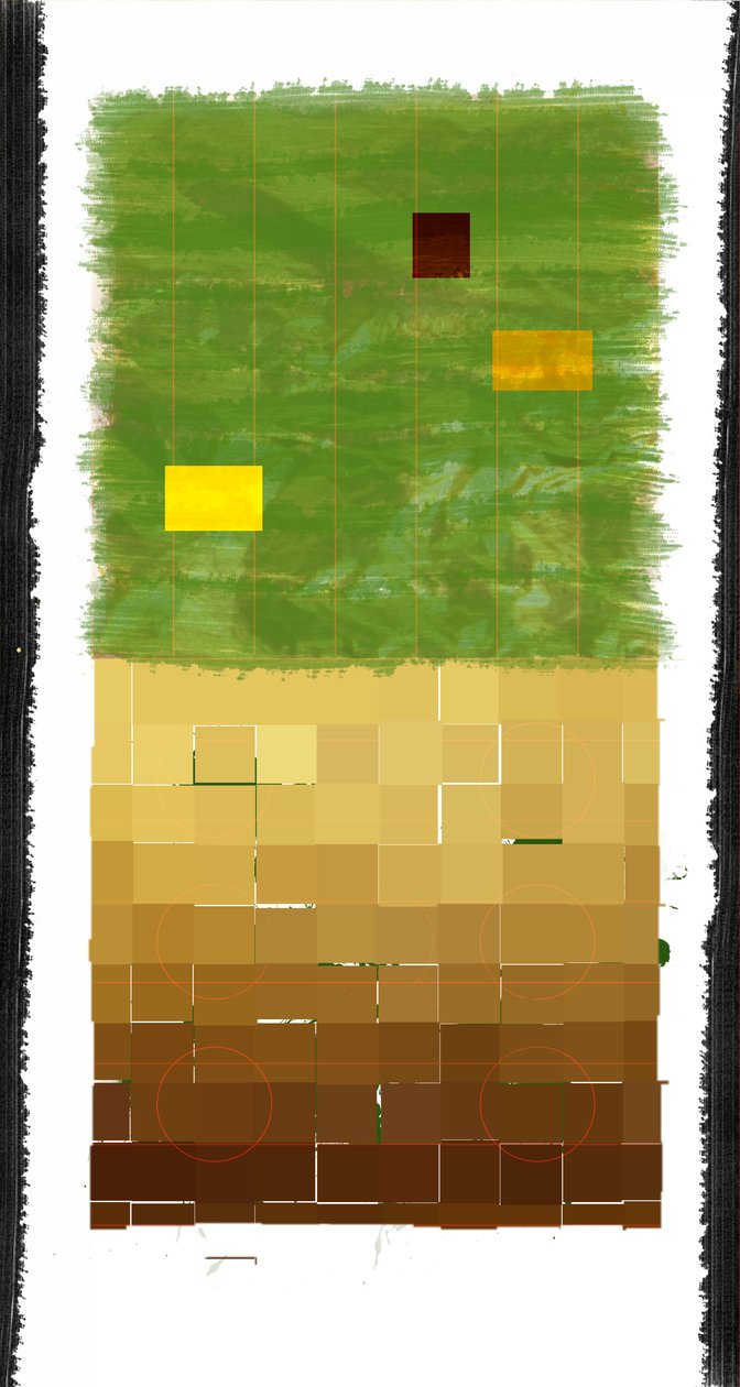 Genesis Day 3: Vegetation, 2014, (digital målning) av Francois Domain