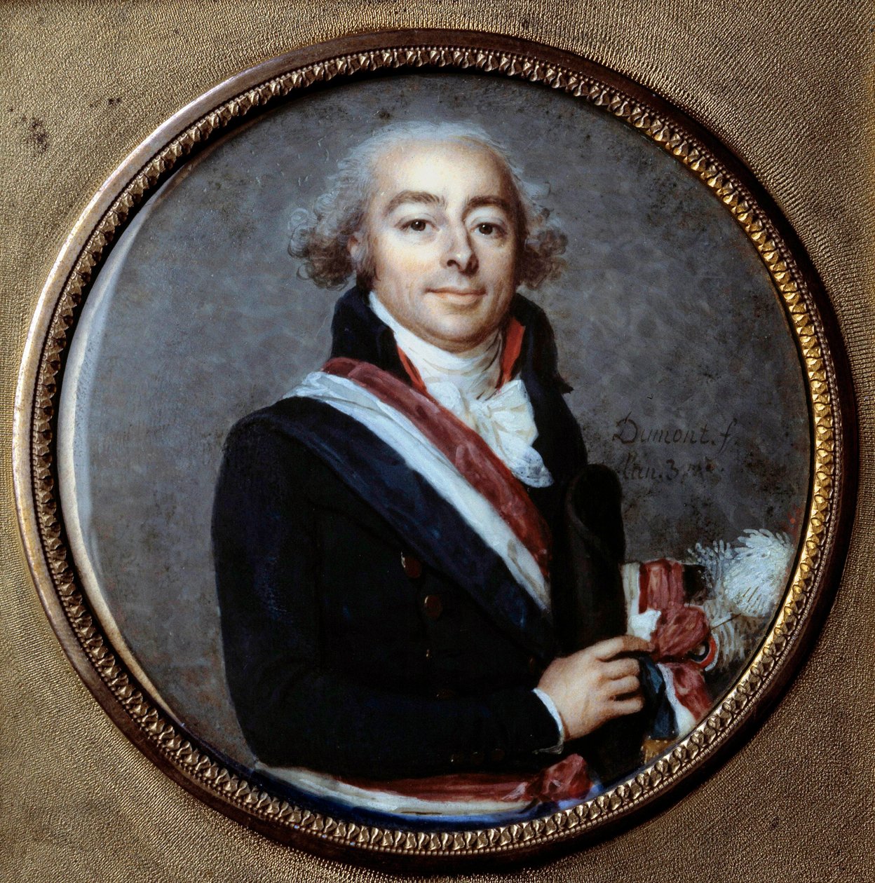 Franska revolutionen: "" Porträtt av greve Francois Antoine Boissy d