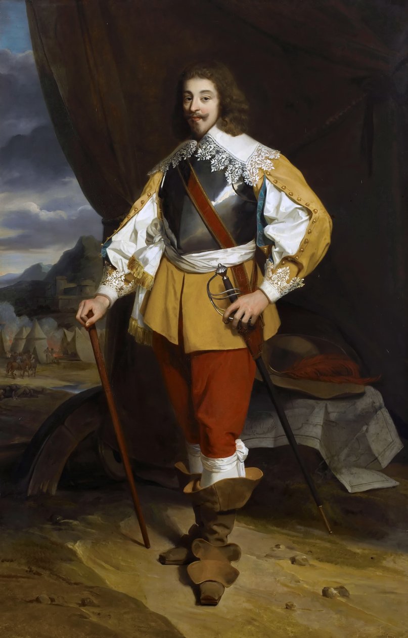 Henri II 1595-1632, hertig av Montmorency av Francois Edouard Picot