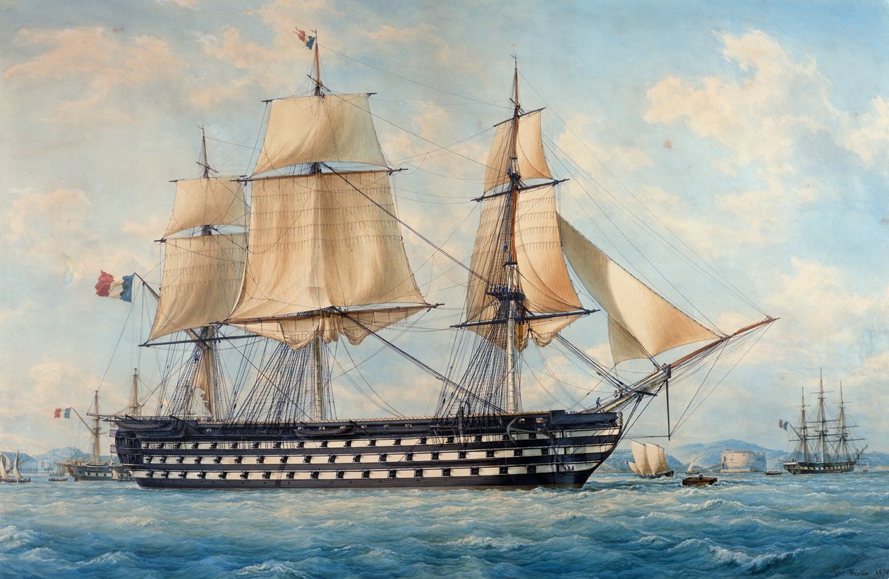 Montebello-kärlet, av Francois Roux (1811-1882), akvarell, Frankrike av Francois Geoffroy Roux