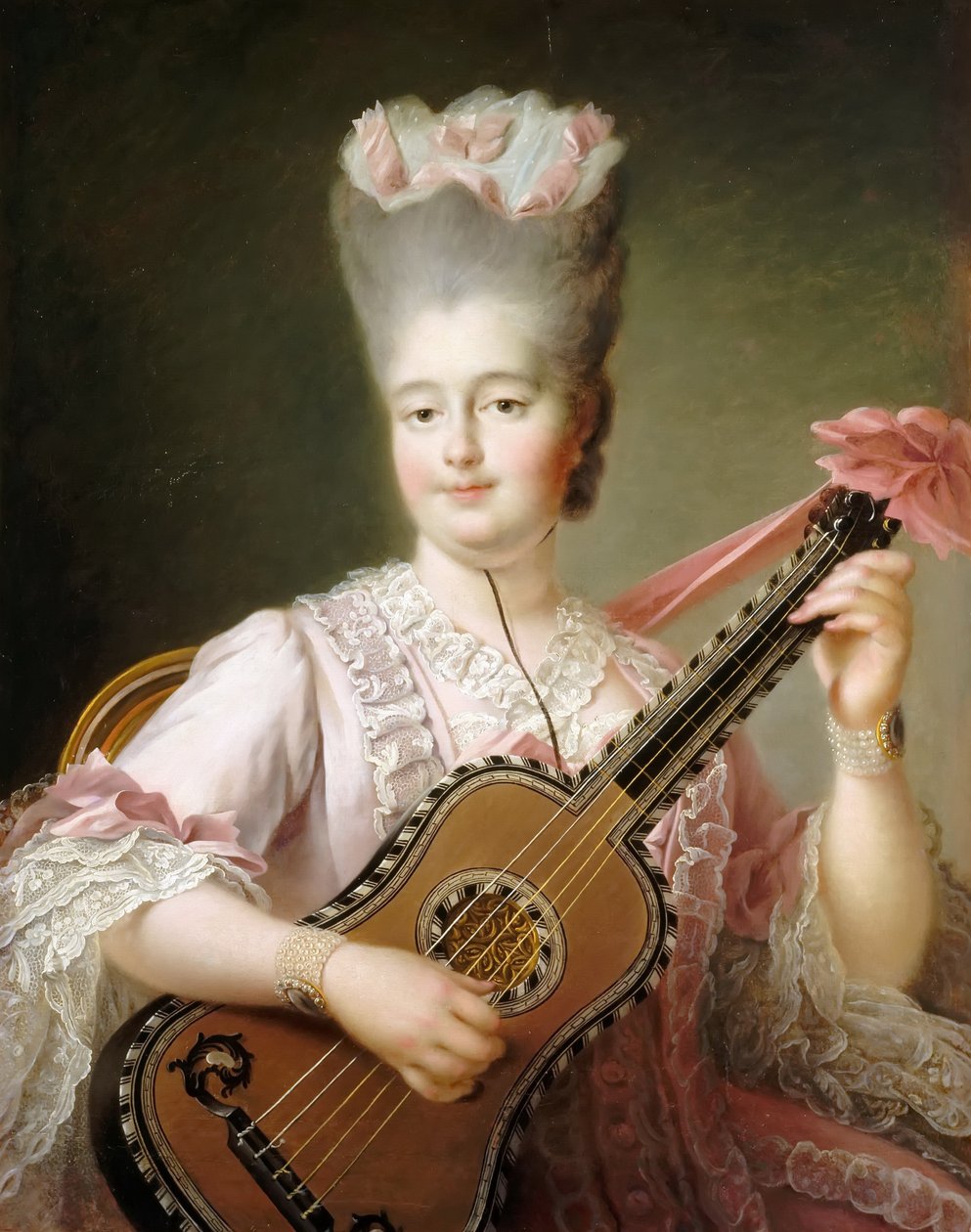 Marie Clotilde av Frankrike 1759-1802, drottning av Sardinien av Francois Hubert Drouais