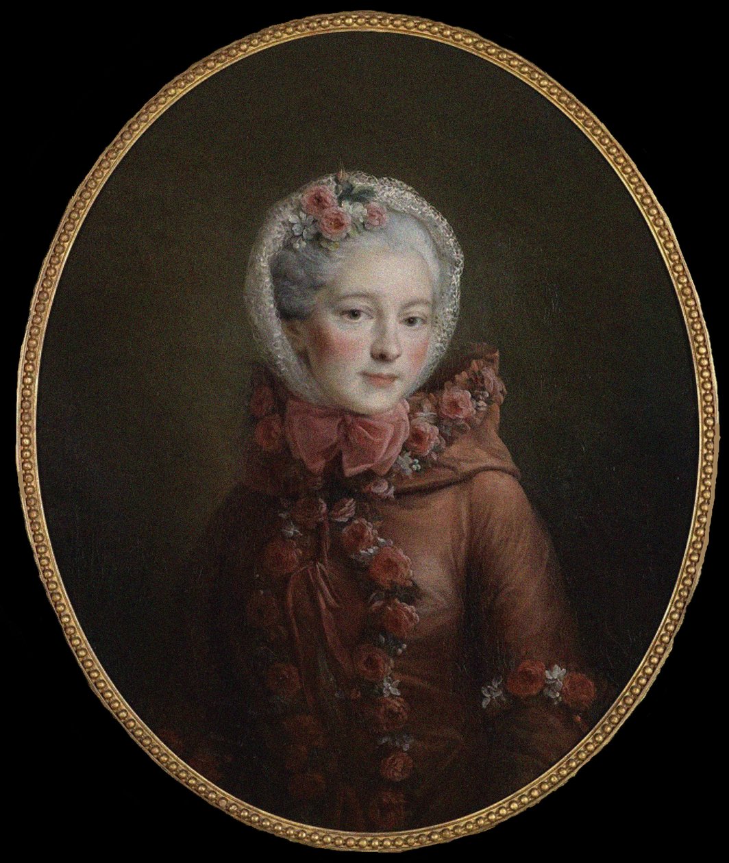 Porträtt av prinsessan Natalya Petrovna Galitzine 1741-1837, 1760 av Francois Hubert Drouais