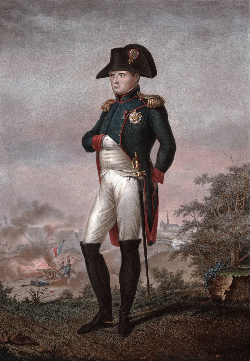 Napoleon 1:e storkejsare av den franske kungen av Italien av Francois Joseph Baron (after) Bosio