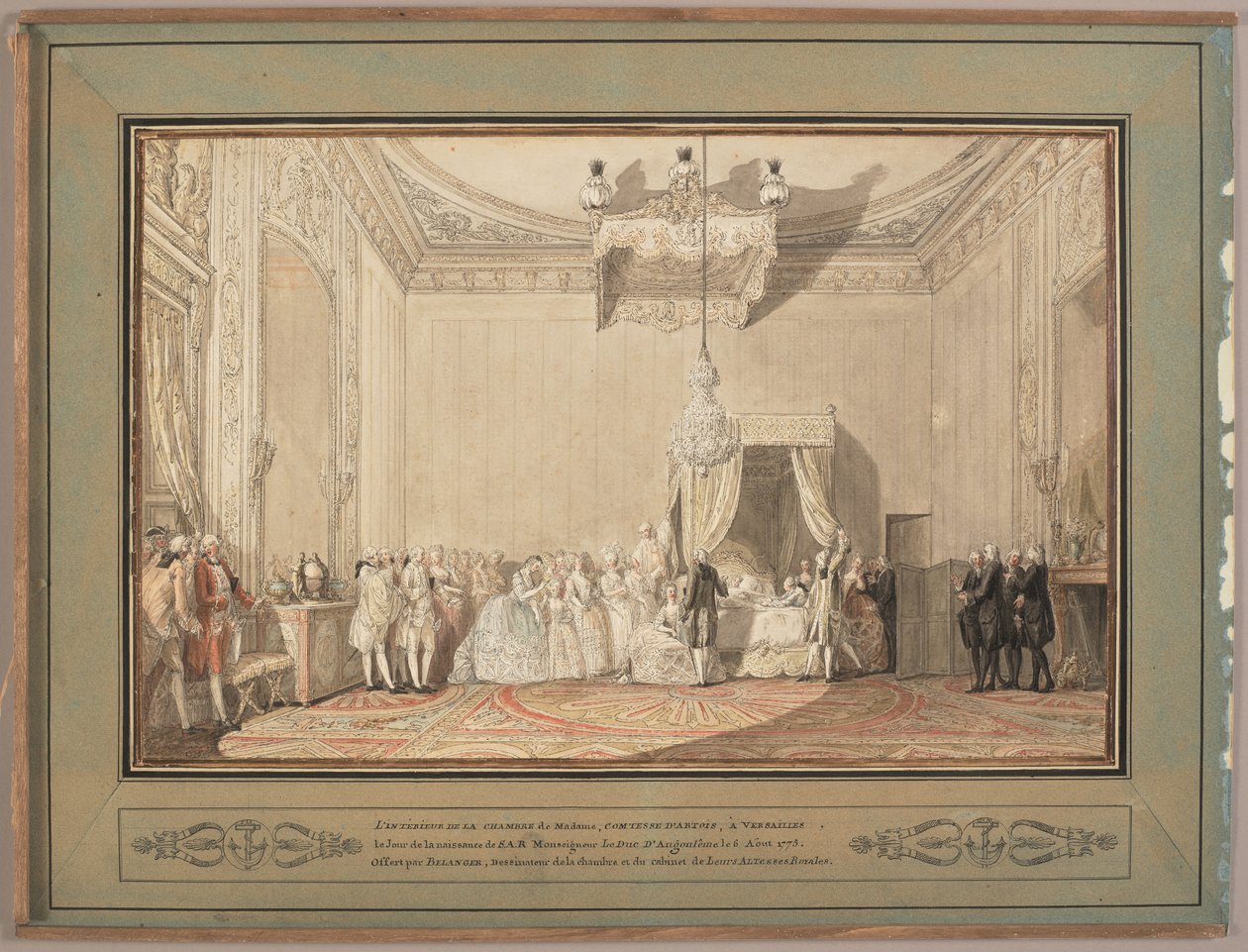 Interiören i Marie-Thérèse de Savoie, comtesse d
