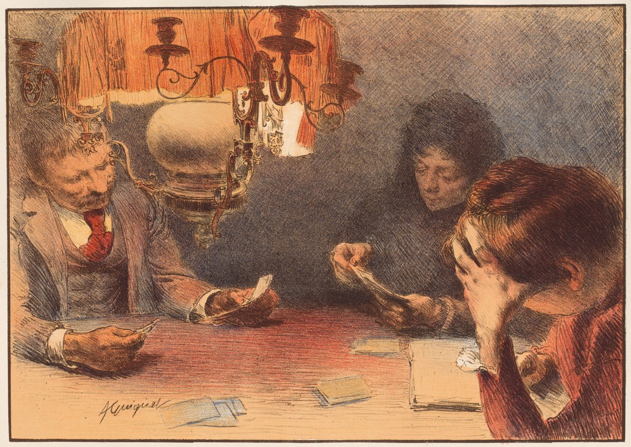 Lampan, 1899. av Francois Joseph Guiguet