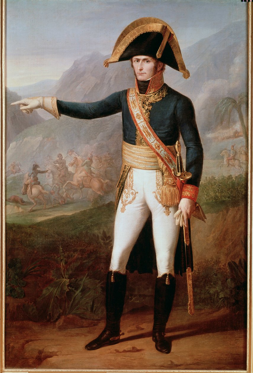 Charles Emmanuel Leclerc, chef för armén i Santo Domingo (olja på duk). av Francois Josephe Kinson