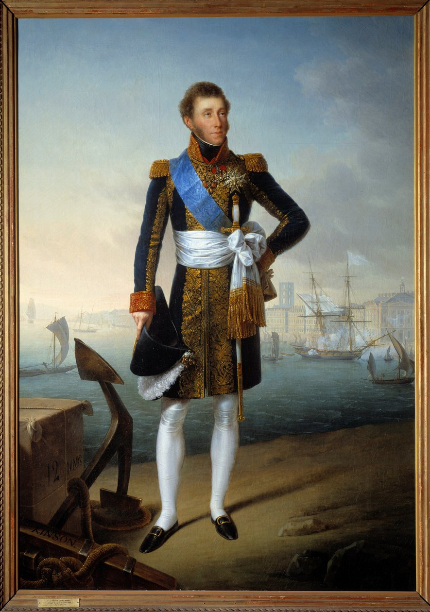 Hellängdsporträtt av Louis Antoine d