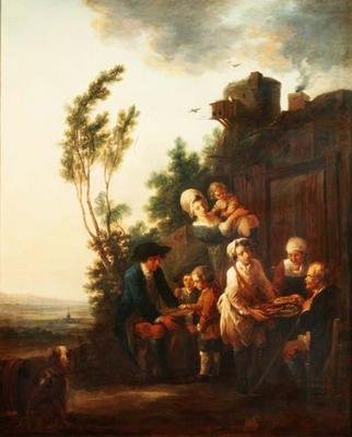 Pedlaren av Francois Louis Joseph Watteau