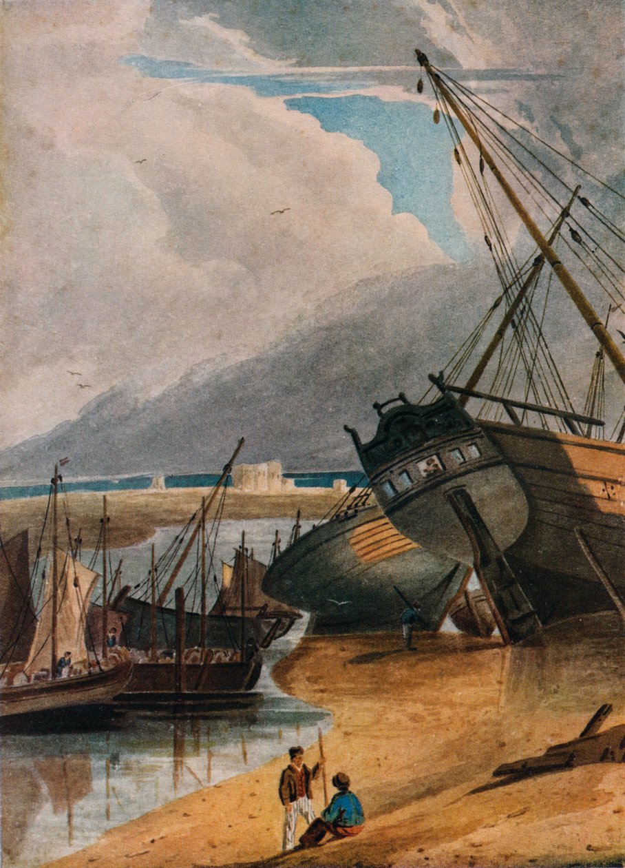 Leverans vid affär, c1800, 1925 av Francois Louis Thomas Francia