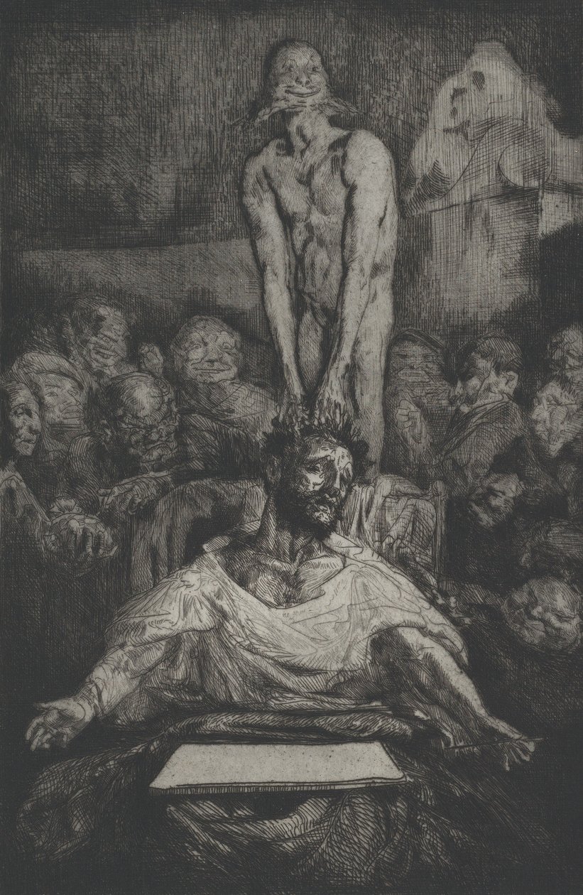 Diablerie, 1800-talet. av Francois Nicolas Chifflart