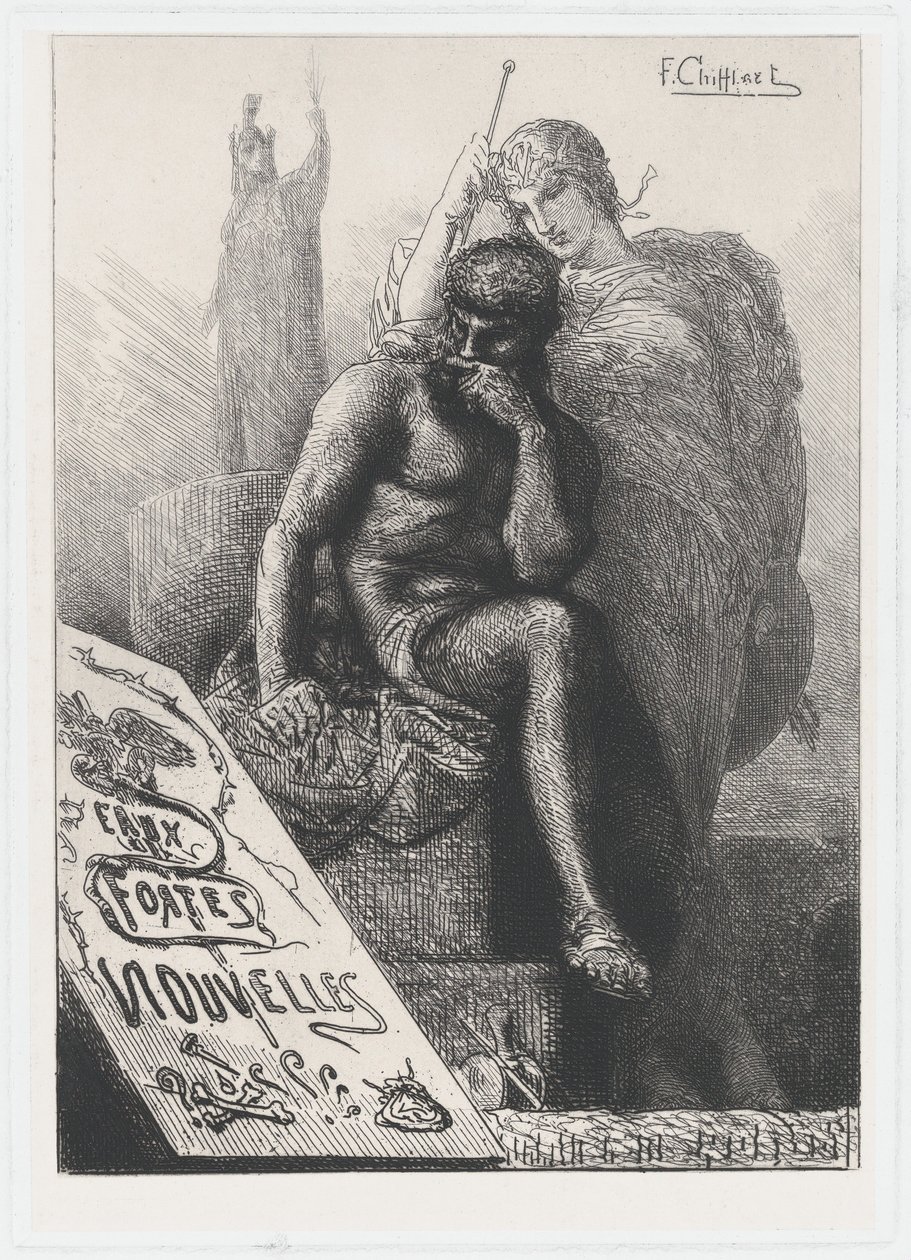 オー フォルト ヌーベル、1876年、スウェーデン av Francois Nicolas Chifflart