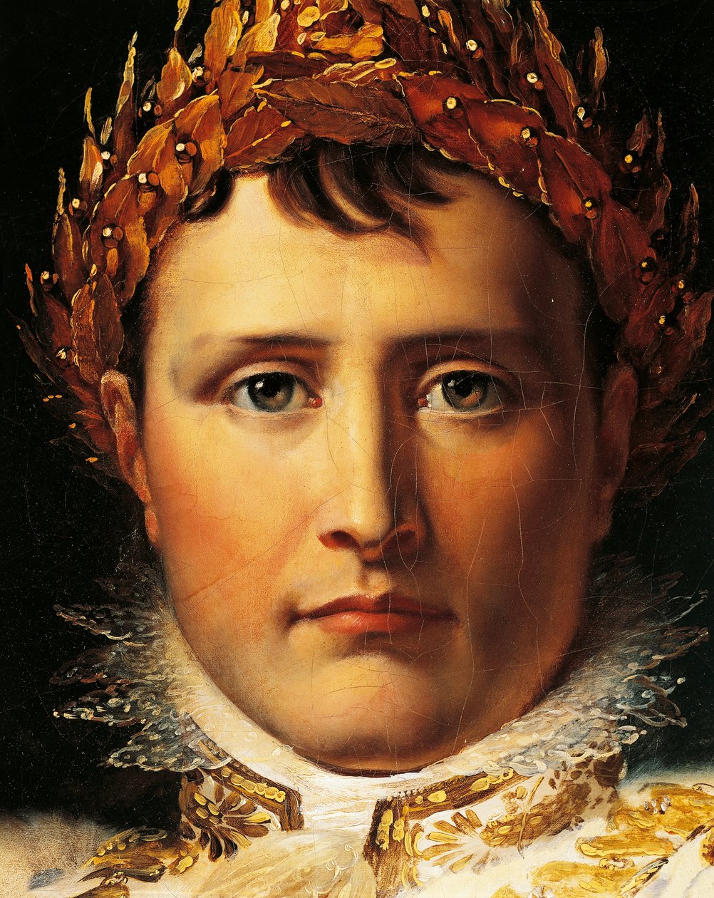 Napoleon Bonaparte i kejsarens rider, cirka 1805, av Francois Baron Gerard (1770-1837), olja på duk, Napoleontiden, Frankrike av Baron François Pascal Simon Gérard