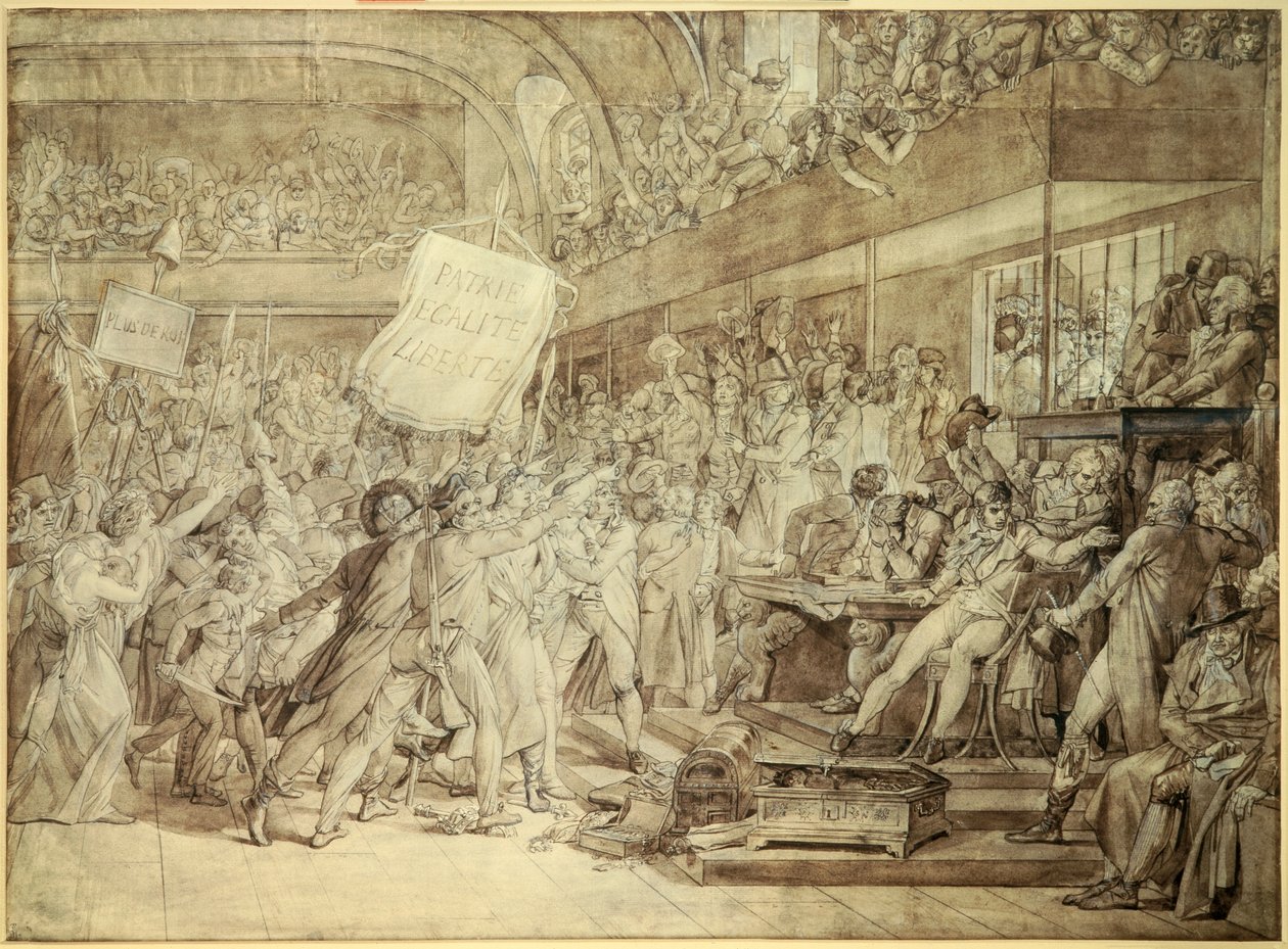 Den 10 augusti av Baron François Pascal Simon Gérard
