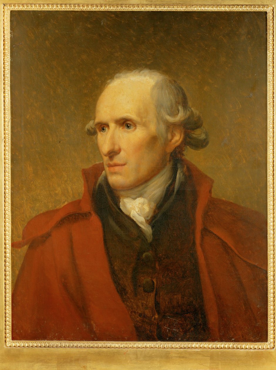 Porträtt av Antonio Canova, skulptör ... av Francois Pascal Simon Baron Gerard