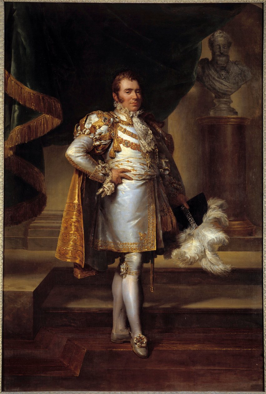 Porträtt till fots av Charles Ferdinand d