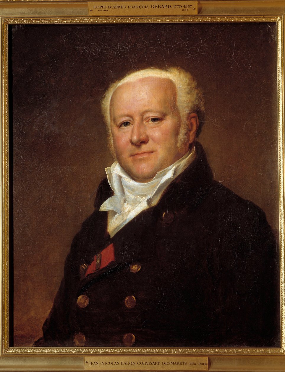 Porträtt av Baron Jean Nicolas Corvisart-Desmaretz (Corvisart Desmaretz av Baron François Pascal Simon Gérard