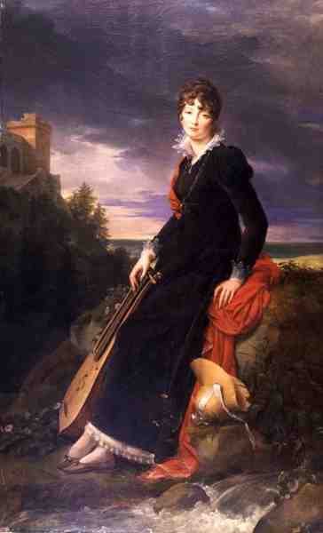 Porträtt av Catherine Starzenska, ca 1804 (olja på duk) av Baron François Pascal Simon Gérard