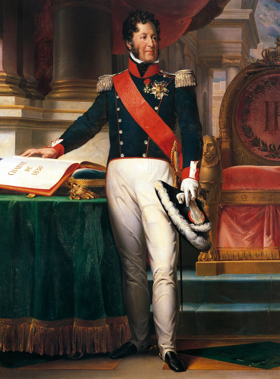 Porträtt av Louis-Philippe d