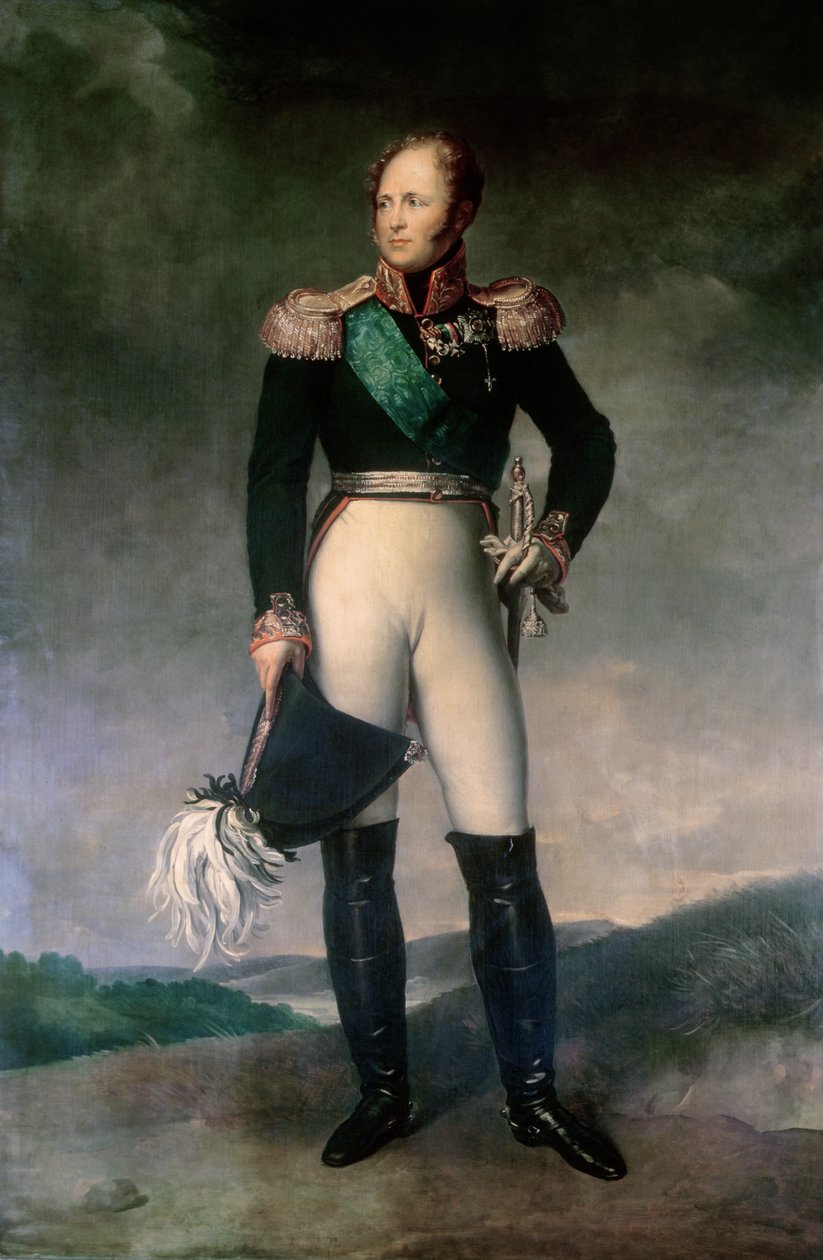 Alexander I av Ryssland av Francois Pascal Simon Gerard