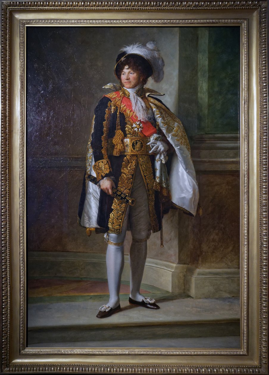 Joachim Murat, marskalk av imperiet, i stor klädsel, 1805 av Francois Pascal Simon Gerard