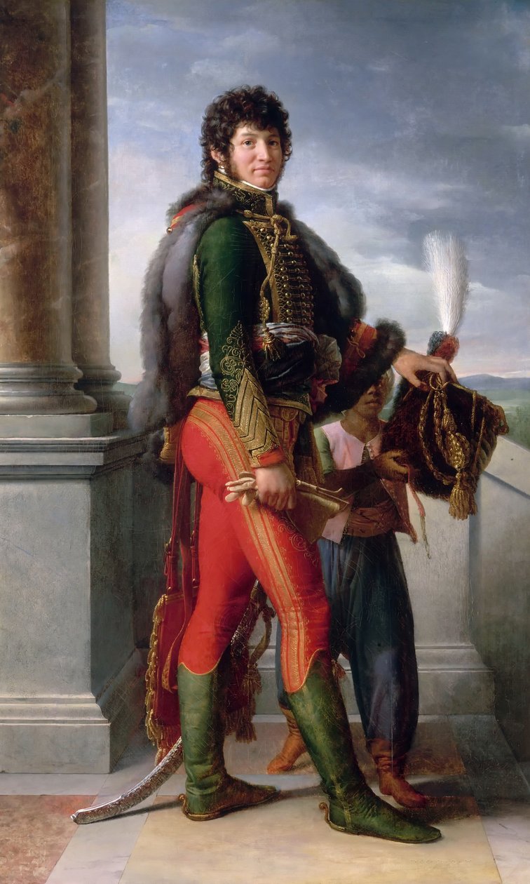 Porträtt av Joachim Murat 1767-1815 av Francois Pascal Simon Gerard