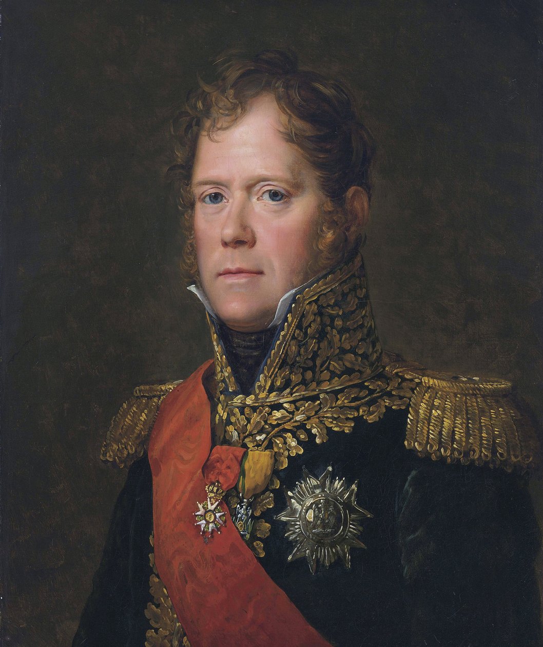 Porträtt av marskalk Michel Ney av Francois Pascal Simon Gerard