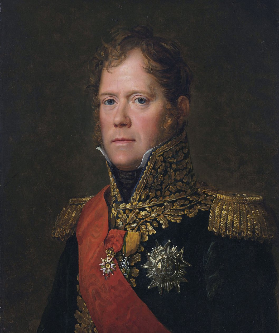 Porträtt av marskalk Michel Ney 1769-1815, ca 1805 av Francois Pascal Simon Gerard